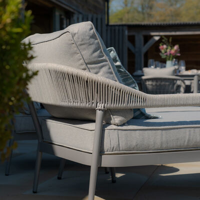 Maze - Florence Rope Weave Double Sunloungers with Round Coffee Table product image