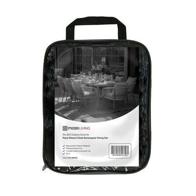 Maze - Pro 300 Outdoor Furniture Cover for 8 Seat Rectangular Dining Set product image