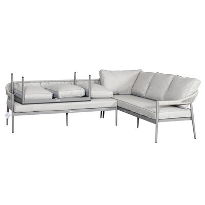 Maze - Pro 300 Outdoor Furniture Cover for Florence Rope Weave Large Corner Sofa Set product image