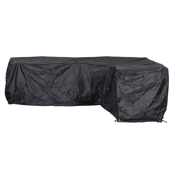 Maze - Pro 300 Outdoor Furniture Cover for Florence Rope Weave Large Corner Sofa Set product image