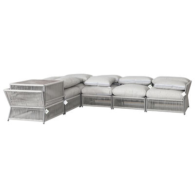 Maze - Pro 300 Outdoor Furniture Cover for Maldives Rope Weave Large Corner Sofa Set product image