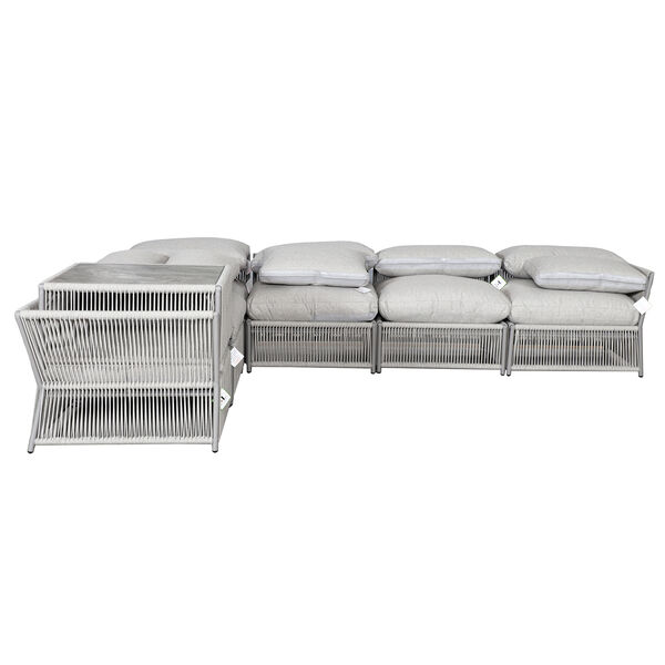 Maze - Pro 300 Outdoor Furniture Cover for Maldives Rope Weave Large Corner Sofa Set product image