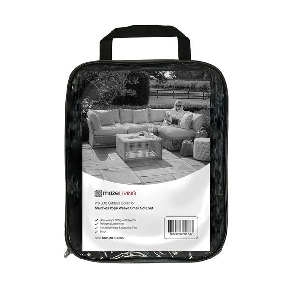 Maze - Pro 300 Outdoor Furniture Cover for Maldives Rope Weave Small Corner Sofa Set product image