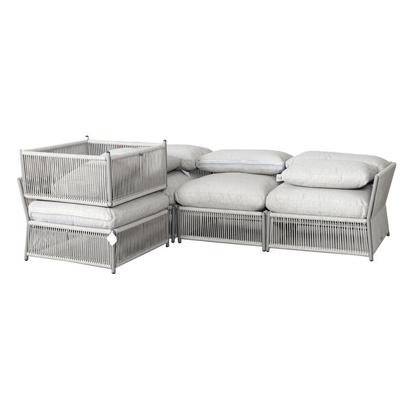 Maze - Pro 300 Outdoor Furniture Cover for Maldives Rope Weave Small Corner Sofa Set product image
