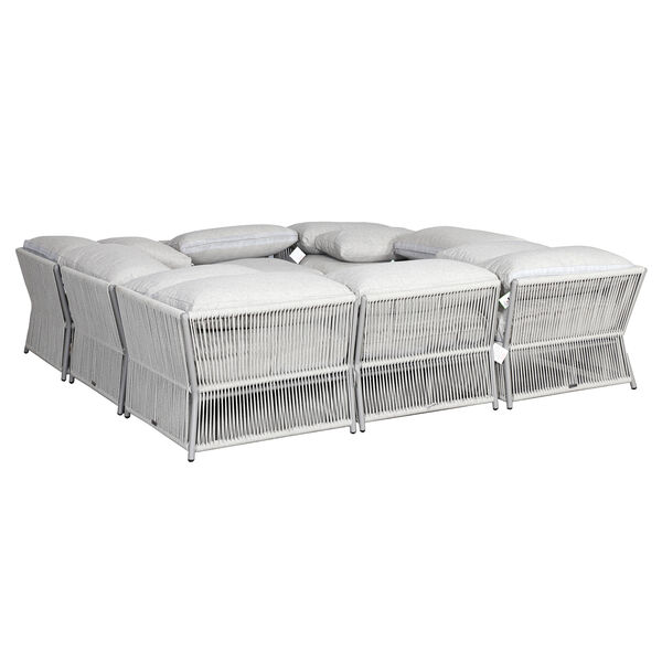 Maze - Pro 300 Outdoor Furniture Cover for Maldives Rope Weave U Shape Sofa Set product image