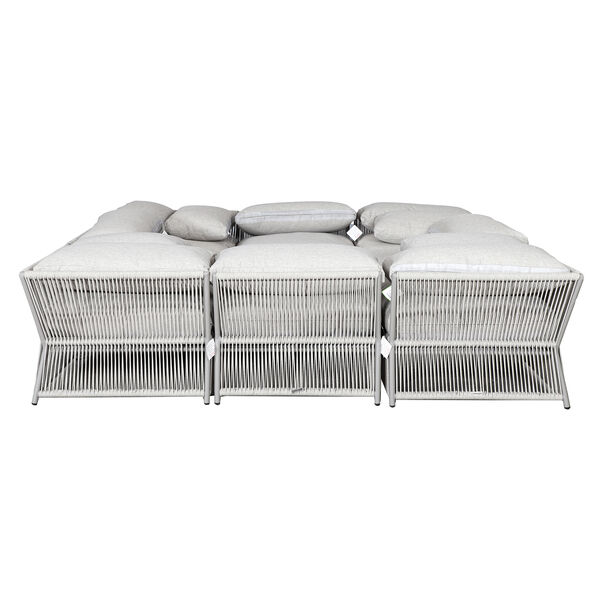 Maze - Pro 300 Outdoor Furniture Cover for Maldives Rope Weave U Shape Sofa Set product image