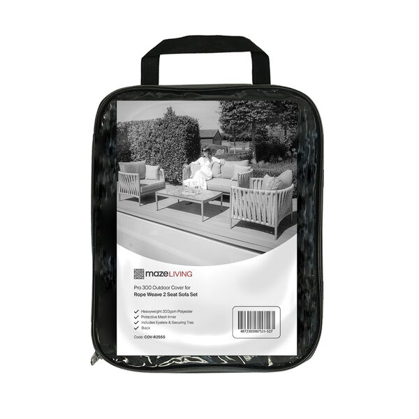 Maze - Pro 300 Outdoor Furniture Cover for Milan & Havana 2 Seat Sofa Set