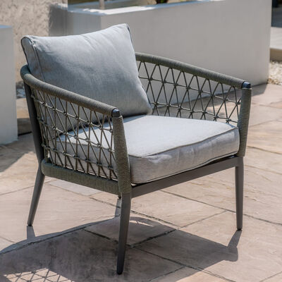 Maze - Monaco Rope Weave Lounge Chair - Ivy Green product image