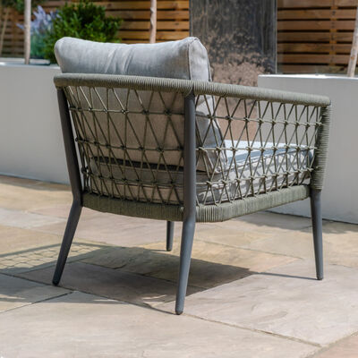 Maze - Monaco Rope Weave Lounge Chair - Ivy Green product image