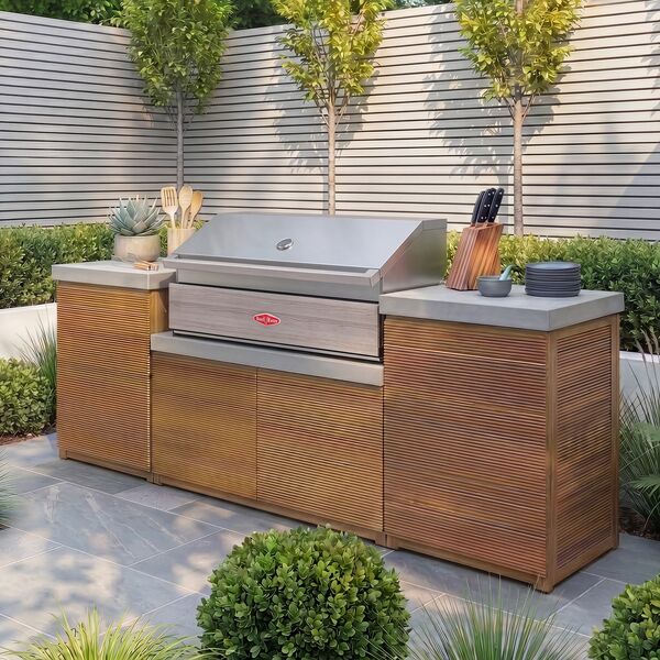Bali Outdoor Kitchen Unit - Small Configuration / Beefeater 1500 Series BBQ