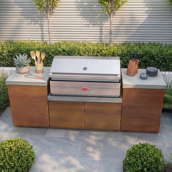 Bali Outdoor Kitchen Unit - Small Configuration / Beefeater 1500 Series BBQ
