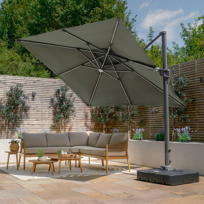 13 foot round patio umbrella Round Blue Patio Umbrella
