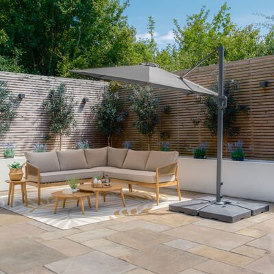 Maze - Helios 3m Round Rotating Cantilever Parasol product image
