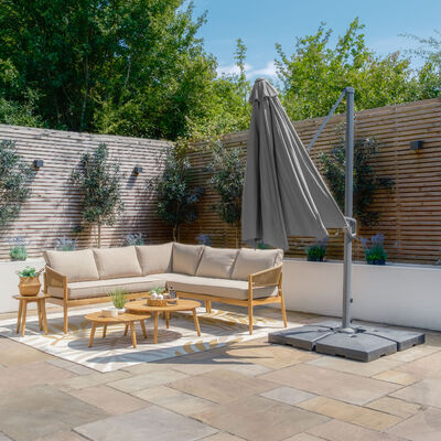 Maze - Helios 3m Round Rotating Cantilever Parasol product image