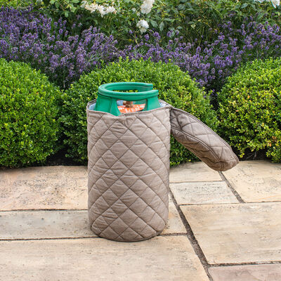 Maze - Fabric 10KG Gas Bottle Cover - Oatmeal product image