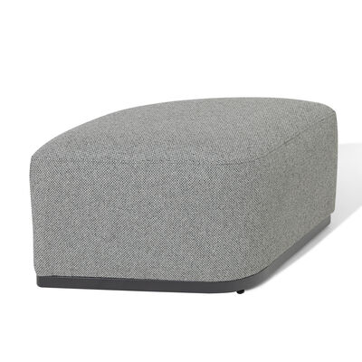 Maze - Outdoor Fabric Ibiza Medium Corner Sofa Set with Round Coffee Table & 3 Footstools - Zinc Grey product image