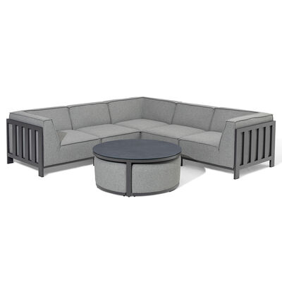 Maze - Outdoor Fabric Ibiza Small Corner Sofa Set With Round Coffee Table product image