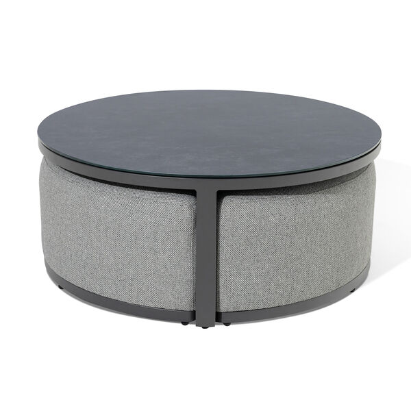 Maze - Outdoor Fabric Ibiza U Shape Sofa Set With Round Coffee Table product image