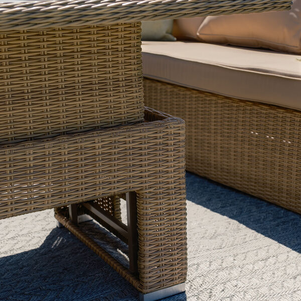 Maze - Winchester Rattan Rising Table with Ice Bucket - Ceramic Glass (Table Only) product image
