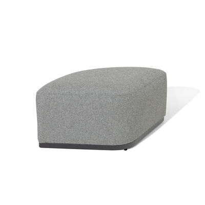 Maze - Outdoor Fabric Ibiza 3 Seat Sofa Set with Round Coffee Table & 3 Footstools - Zinc Grey product image
