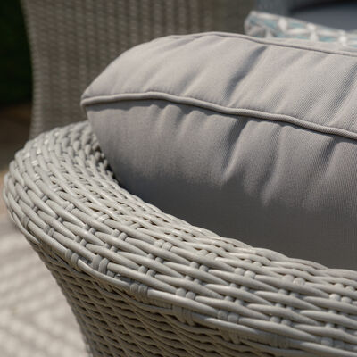Maze - Oxford Small Rattan Corner Sofa Set with Armchair - Ceramic Glass product image