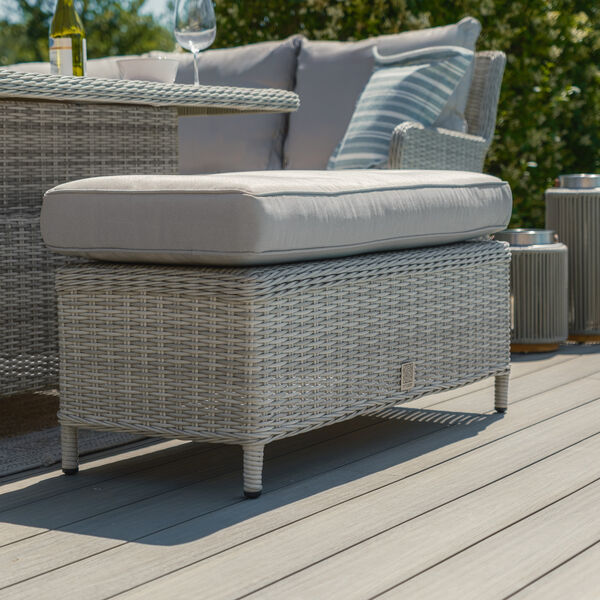 Maze - Oxford Royal Rattan Corner Dining Sofa Set with Ice Bucket & Rising Table - Ceramic Glass product image