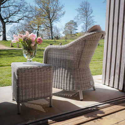 Maze - Oxford 3 Piece Rattan Bistro Set - Ceramic Glass product image