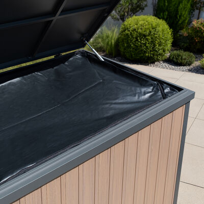 Maze - Aluminium Storage Box - Wood Effect product image