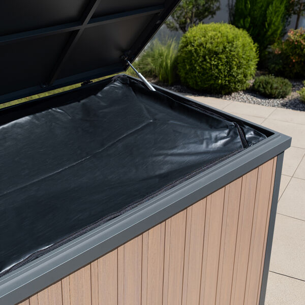 Maze - Aluminium Storage Box - Wood Effect product image