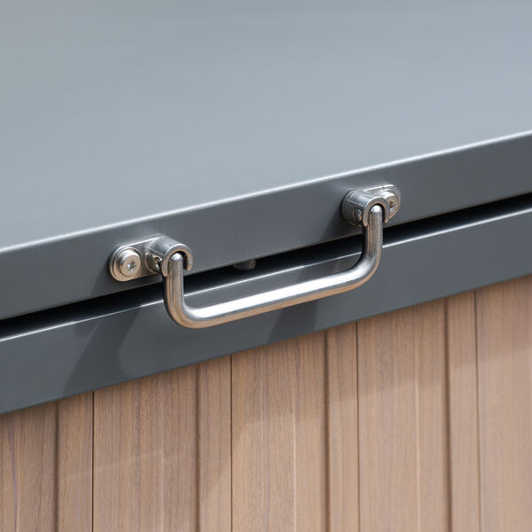 Maze - Aluminium Storage Box - Wood Effect product image