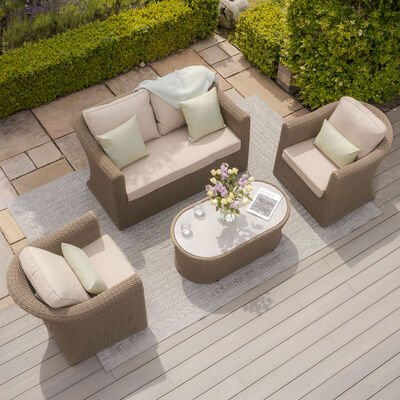 Maze - Winchester 2 Seat Rattan Sofa Set - Ceramic Glass product image
