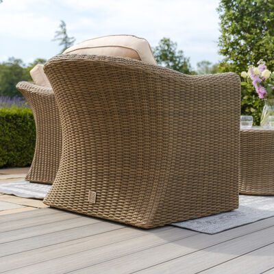 Maze - Winchester 2 Seat Rattan Sofa Set - Ceramic Glass product image