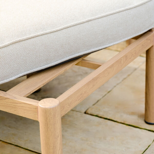 Maze - Burford 3 Seat Aluminium Sofa Dining Set with Rising Table & Footstools - Almond product image