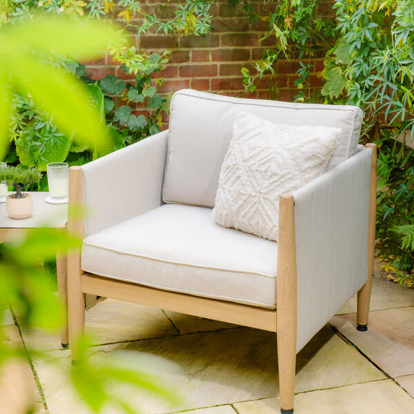 Maze - Burford Aluminium Lounge Set with Square Coffee Table - Almond product image