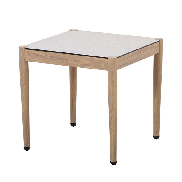 Maze - Burford Aluminium Lounge Set with Square Coffee Table - Almond product image
