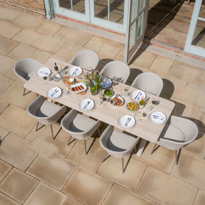 Maze - Outdoor Fabric Ambition 8-12 Seat Maxim Extending Dining Set product image