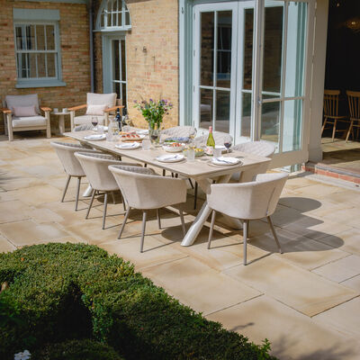 Maze - Outdoor Fabric Ambition 8-12 Seat Maxim Extending Dining Set product image