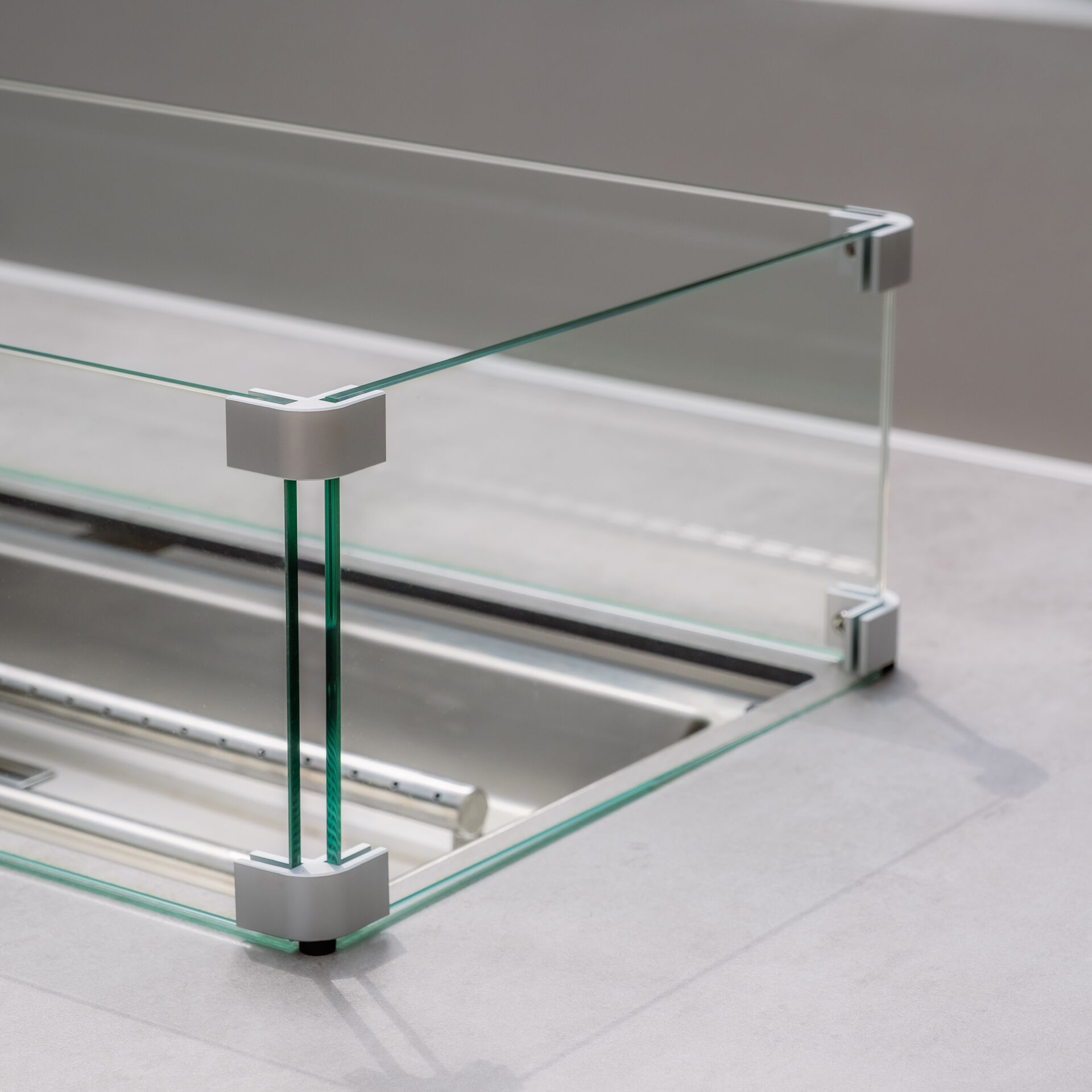Maze - Amalfi/New York Aluminium Fire Pit Table - White product image