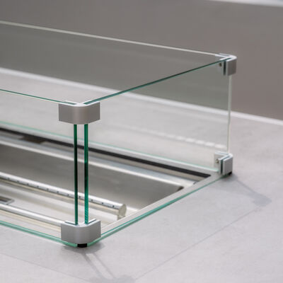 Maze - Amalfi/New York Aluminium Fire Pit Table - White product image