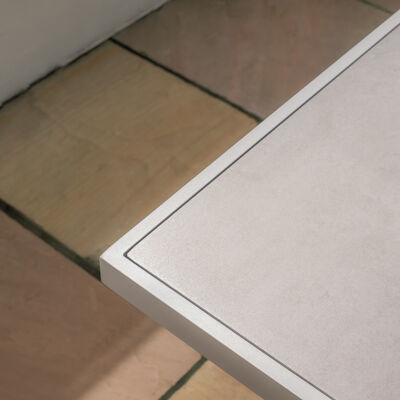 Maze - Amalfi/New York Aluminium Fire Pit Table - White product image