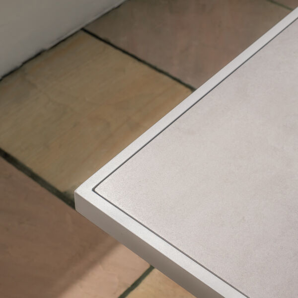 Maze - Amalfi/New York Aluminium Fire Pit Table - White product image