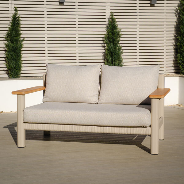 Maze - Sicily Rope Weave 2 Seat Sofa - Latte product image