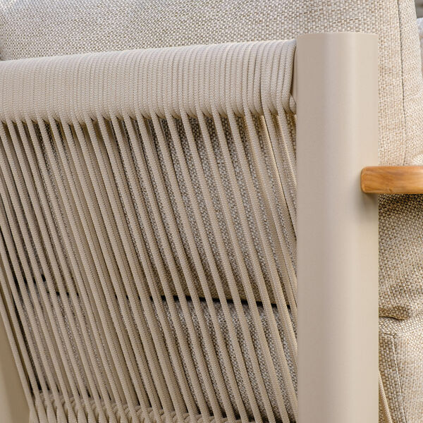 Maze - Sicily Rope Weave Armchair - Latte product image