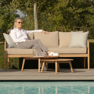 Maze - Porto Rope Weave 3 Seat Sofa (Sofa Only) product image