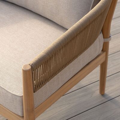 Maze - Porto Rope Weave 3 Seat Sofa (Sofa Only) product image