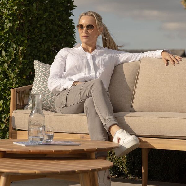 Maze - Porto Rope Weave 3 Seat Sofa (Sofa Only) product image