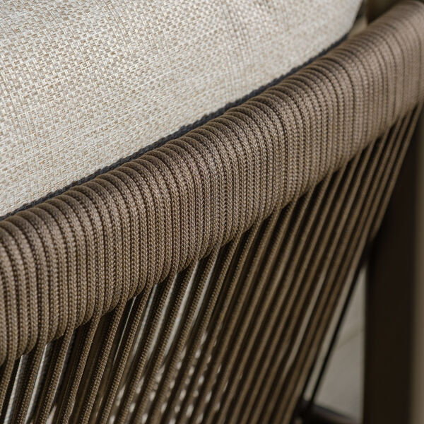 Maze - Sicily Rope Weave Garden Sofa Set with Coffee Table & 2x 3 Seat Sofas - Café product image