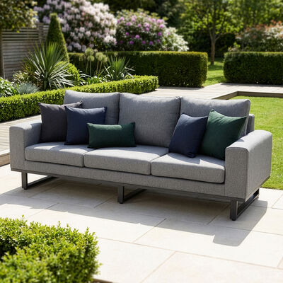 Ethos 3 Seat Sofa - Zinc Grey