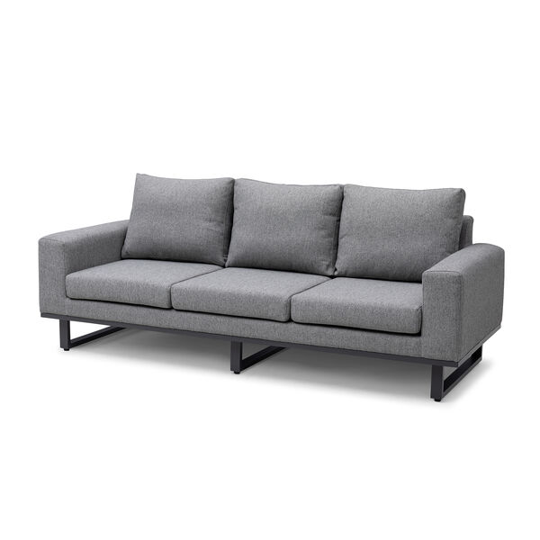 Maze - Outdoor Fabric Ethos 3 Seat Sofa - Zinc Grey product image