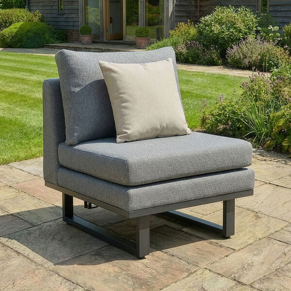 Ethos Centre Piece (additional extra for Ethos Corner Group) - Zinc Grey